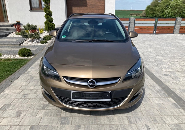 Opel Astra cena 25900 przebieg: 160000, rok produkcji 2013 z Jarocin małe 466
